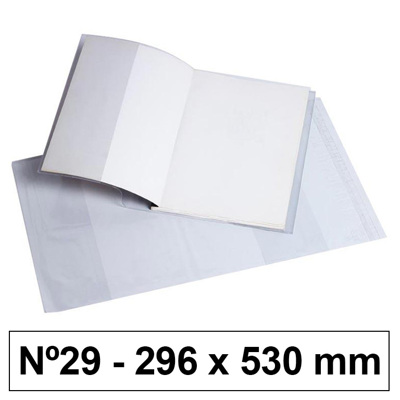 Forro Libros Pvc Nº29 120m 296*530/5u