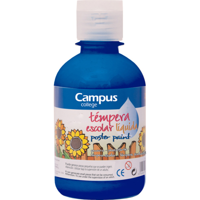 Tempera Campus 250gr Azul