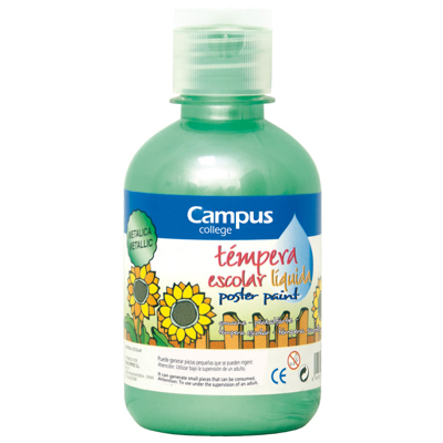 Tempera Campus 250gr Metal Verde