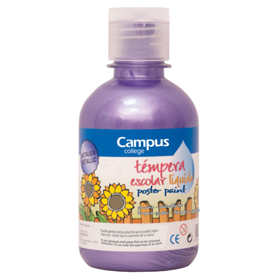 Tempera Campus 250gr Metal Violeta