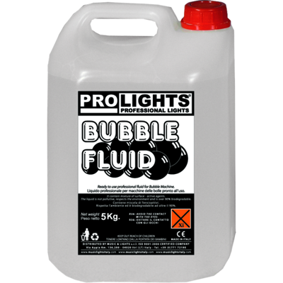 Líquido para Máquinas de Bolas de Jabón Bubble Fluid