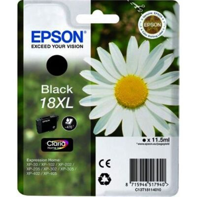 Cartuchos de Tinta Compatibles Epson Negro Alta Capacidad T1811