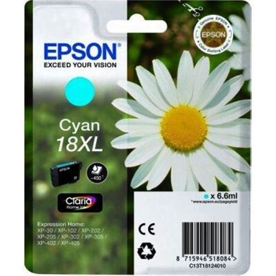 Cartuchos de Tinta Compatibles Epson Cyan Alta Capacidad Expression Home XP-30/102/202/205/302/305/402/405