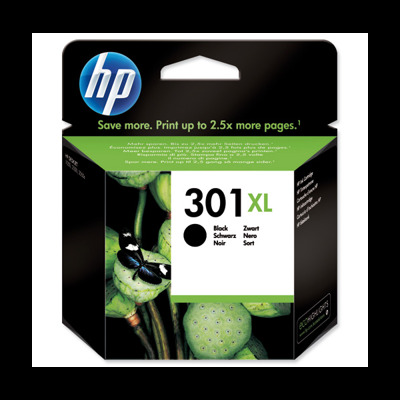 Cartuchos de Tinta HP Negro CH563EE - (301XL)