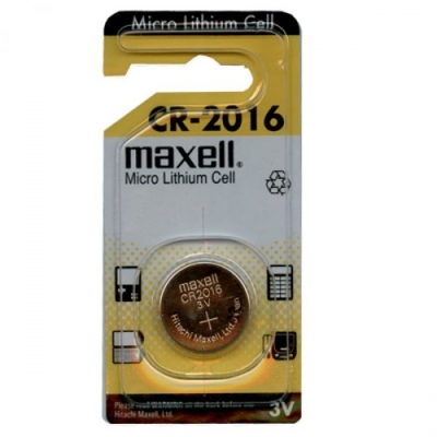 Pilas Maxell Litio CR2016B1