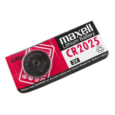 Pilas Maxell Litio CR2025B1