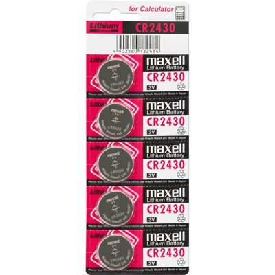 Pilas Maxell Litio CR2430B1