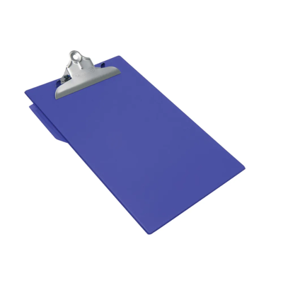 Portablocs Con Pinza Pvc A4 Azul Rapesco