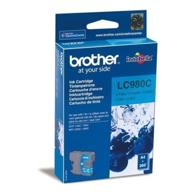 Cartucho de Tinta Brother Compatible Cyan LC980C