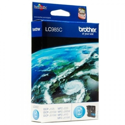 Cartucho de Tinta Brother Compatible Cyan LC985C