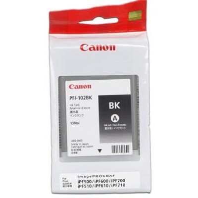 Cartuchos de Tinta Canon PFI-102BK Negro