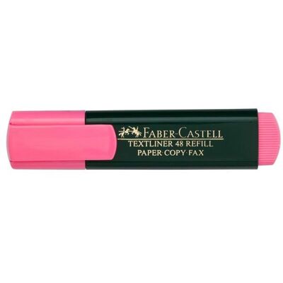 Marcadores Fuorescentes Faber Textliner 48 Rosa