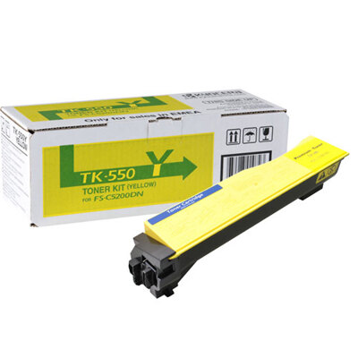 Tóner Compatible Kyocera Amarillo TK550Y