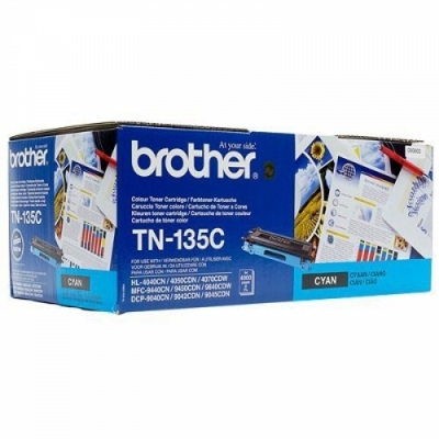 Tóner Brother TN135C Cyan HL-4040CN/4050CDN/4070CDW / DCP-9040CN/9042CDN/9045CDN / MFC-9440CN/9450CDN/9840CDW
