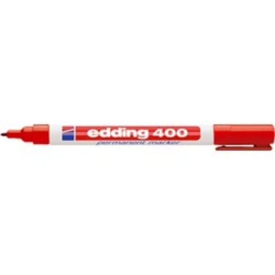 Marcadores Permanentes Edding 400 Rojo