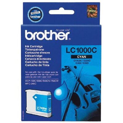 Cartucho de Tinta Brother Azul LC1000C