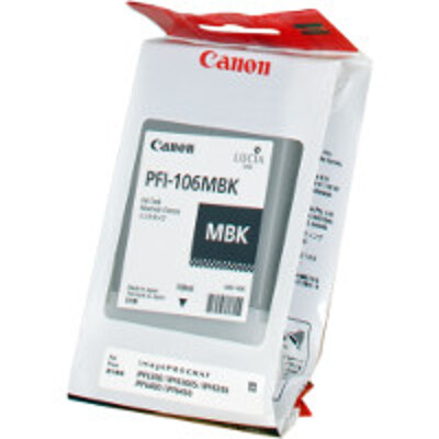 Cartuchos de Tinta Canon PFI-106MBK Negro Mate