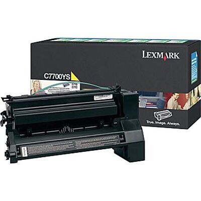 Tóner Lexmark Amarillo C7700YS