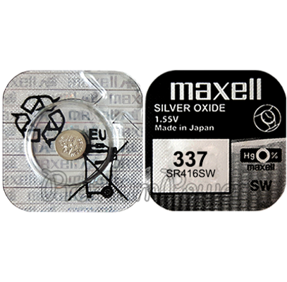 Pilas Maxell Micro SR0416SW Mxl 337 1,55V