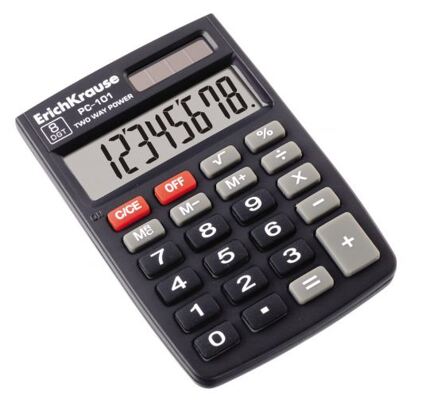 Calculadora de Sobremesa 8 Dígitos PC-101