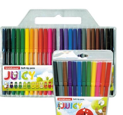 Rotuladores Fibra Juicy Pack 12