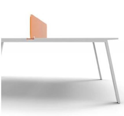 Secretaria de Oficina 1400x1640x750mm 2 Puestos de Trabajo JEPA80