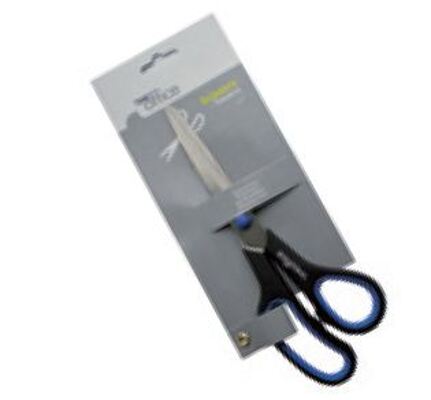 Tijeras Inox Timeoffice 21.5cm Azul/negro