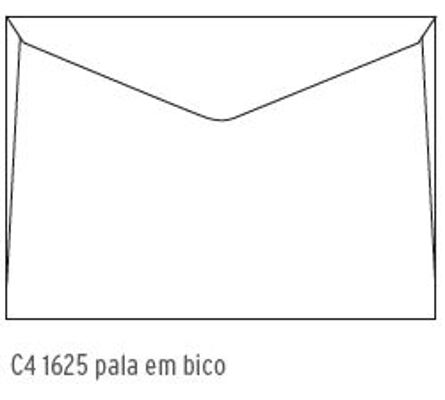 Sobres Officio C4 229x324mm Solapa En Bico 80Gr Blancos