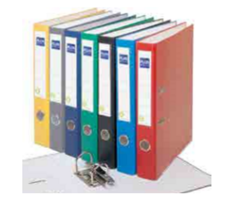 Archivadores Plus Pvc Formato Folio A4 Azul 16 Un.