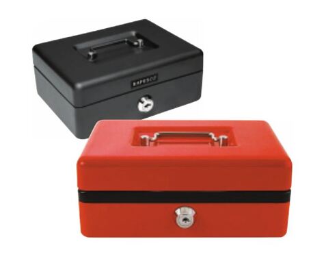 Cajas Fuertes C/ Llave 31cm Rojo