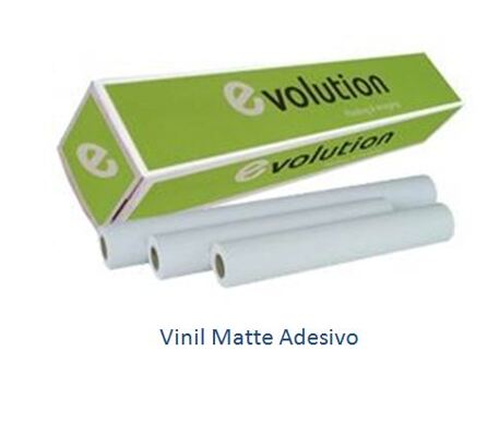 Rollos Vinilo Mate 1524mmx30m Adhesivo Evolution