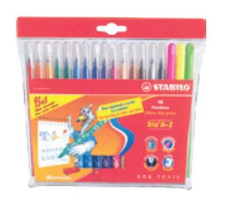 Marcadores Pack 20 + 4 Fluorescente Stabilo Trio Az