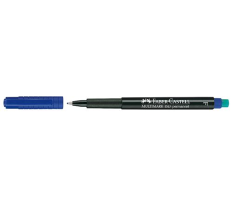 Marcadores Permanentes Faber Ohp 0.6mm Azul