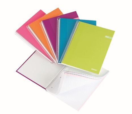 Cuaderno de Tapa Dura com Bandas A4 Guiado 120fls/70grs Surtido Classic Stripes