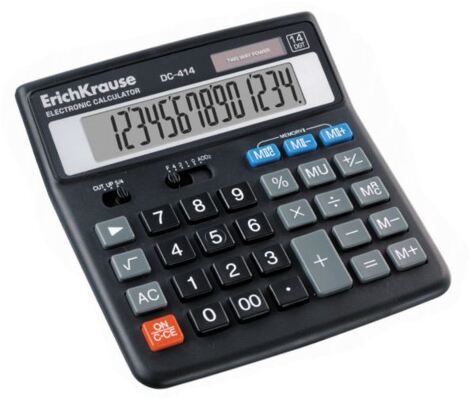 Calculadora de Sobremesa 14 Dígitos DC-414