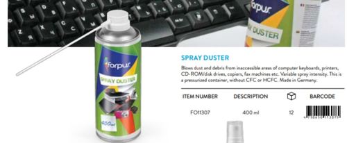 Spray para Limpeza de Pó 400ml