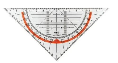 Cartabón T16cm Geométrico Rotring