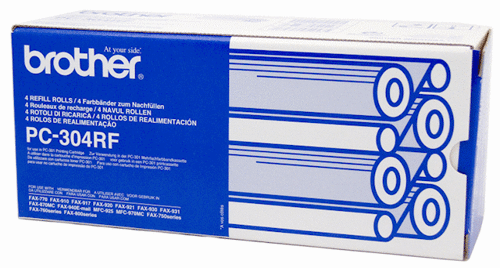 Cartucho de Tinta Brother 4 Rollos PC304RF