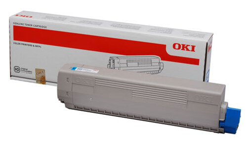 Tóner OKI Cyan C822/831/841