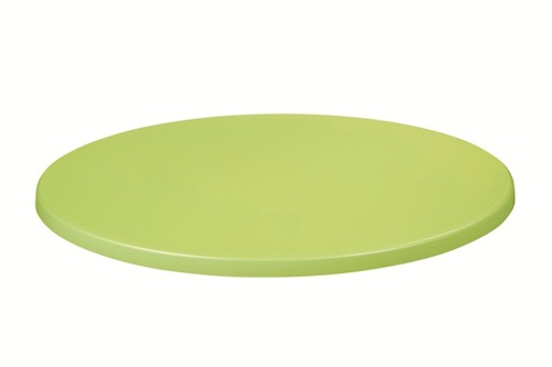 Tableros de Mesa Redondos 60cm Verde Lima