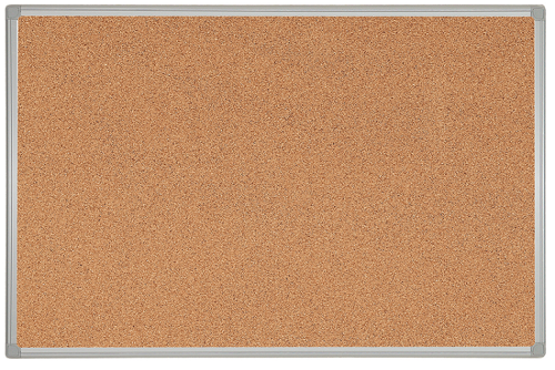 Tablero de Corcho 1800x1200mm Maya com Moldura de Plástico