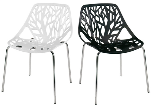Sillas de Plástico Blanco Ron (cocina)