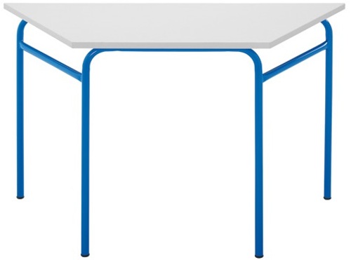 Mesas Escolares 1300x650x750mm Trapezoidal 3º Ciclo 741