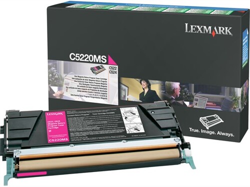 Tóner Compatible Lexmark Magenta 00C5220MS