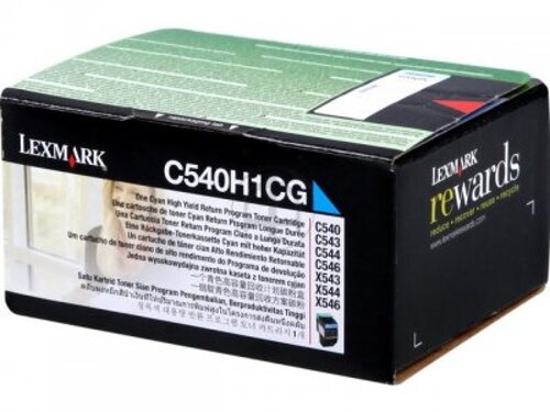 Tóner Compatible Lexmark Azul 0C540H1CG