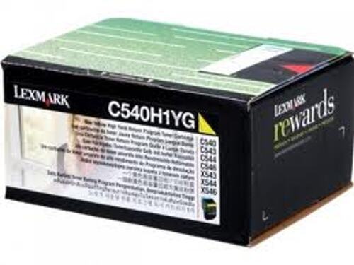 Tóner Compatible Lexmark Amarillo 0C540H1YG