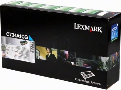 Tóner Lexmark Amarillo C734A1YG