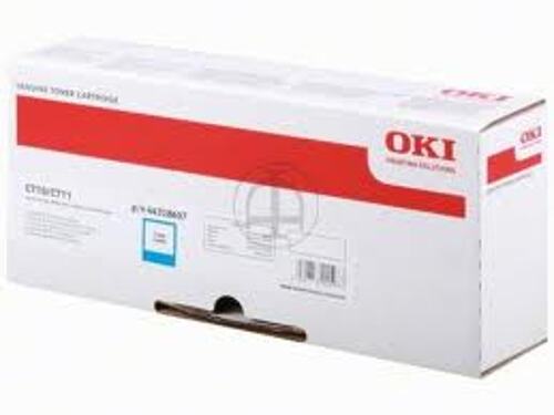 Tóner OKI 44318607 Cyan C710/711/711 Wt