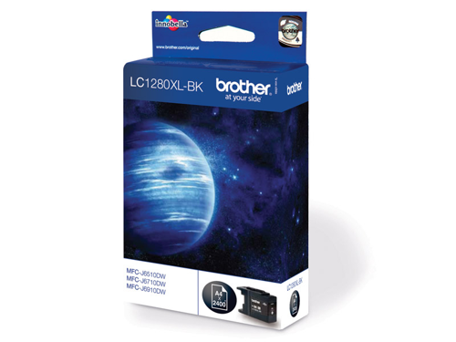 Cartucho de Tinta Brother Negro Alta Capacidad LC1280HYBK