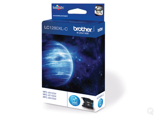 Cartucho de Tinta Brother Compatible Cyan Alta Capacidad LC1280XLC